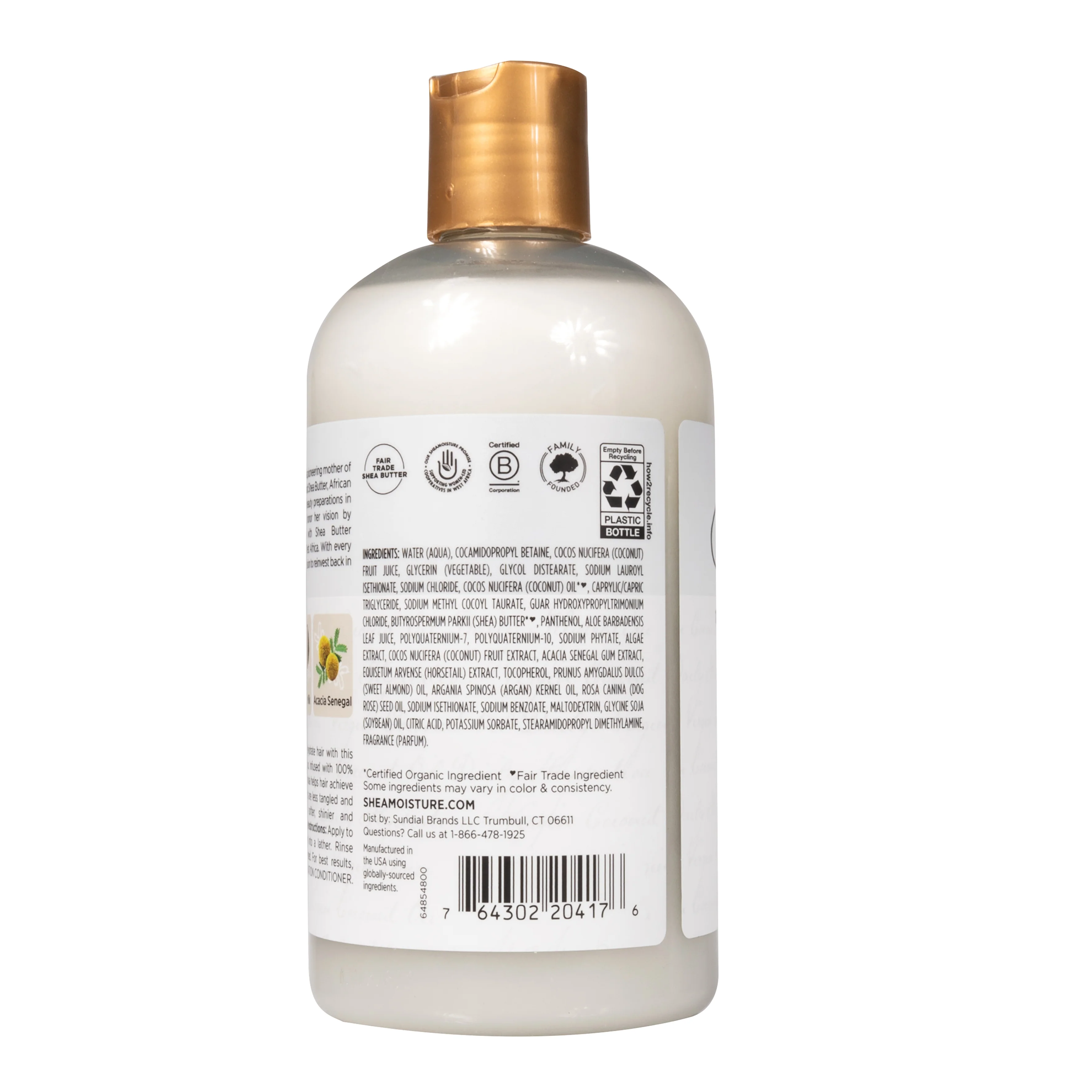 100%  Virgin Coconut Oil Daily Hydration Shampoo - Image 3