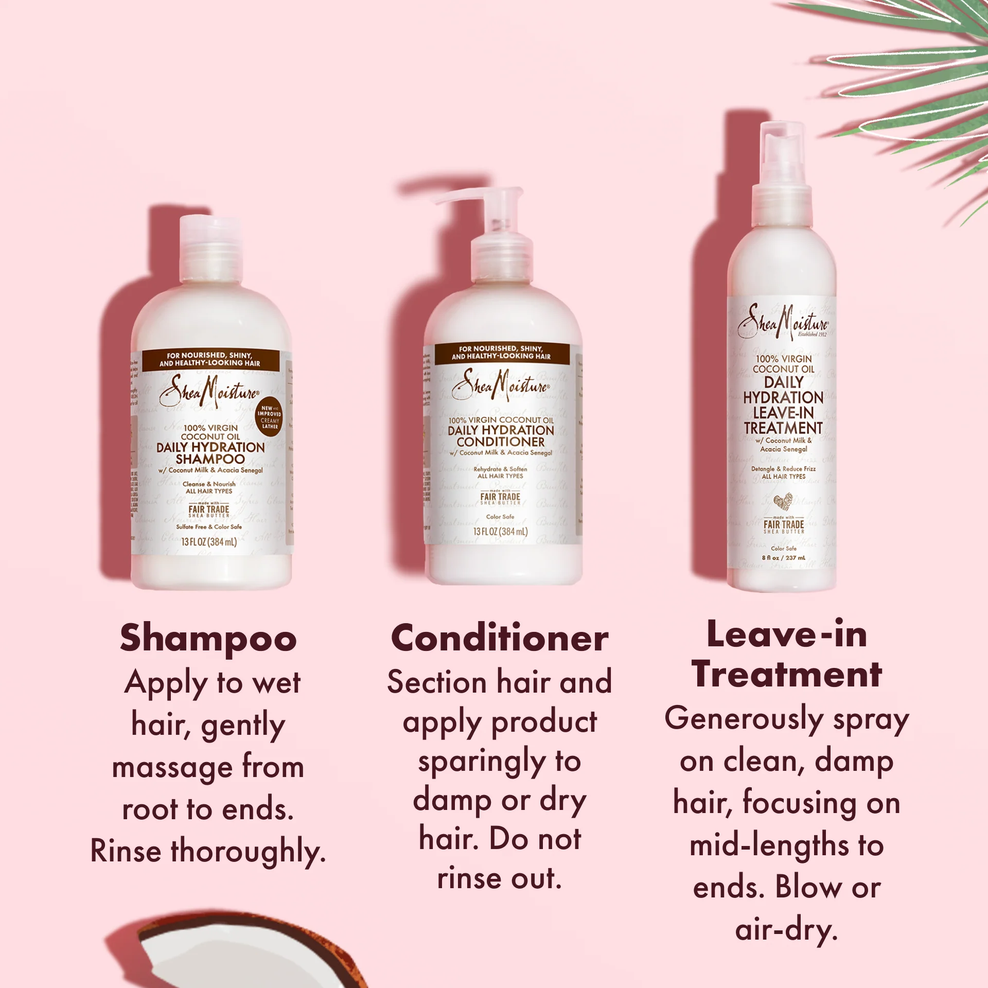 100% Virgin Coconut Oil Leave In Treatment - Image 8