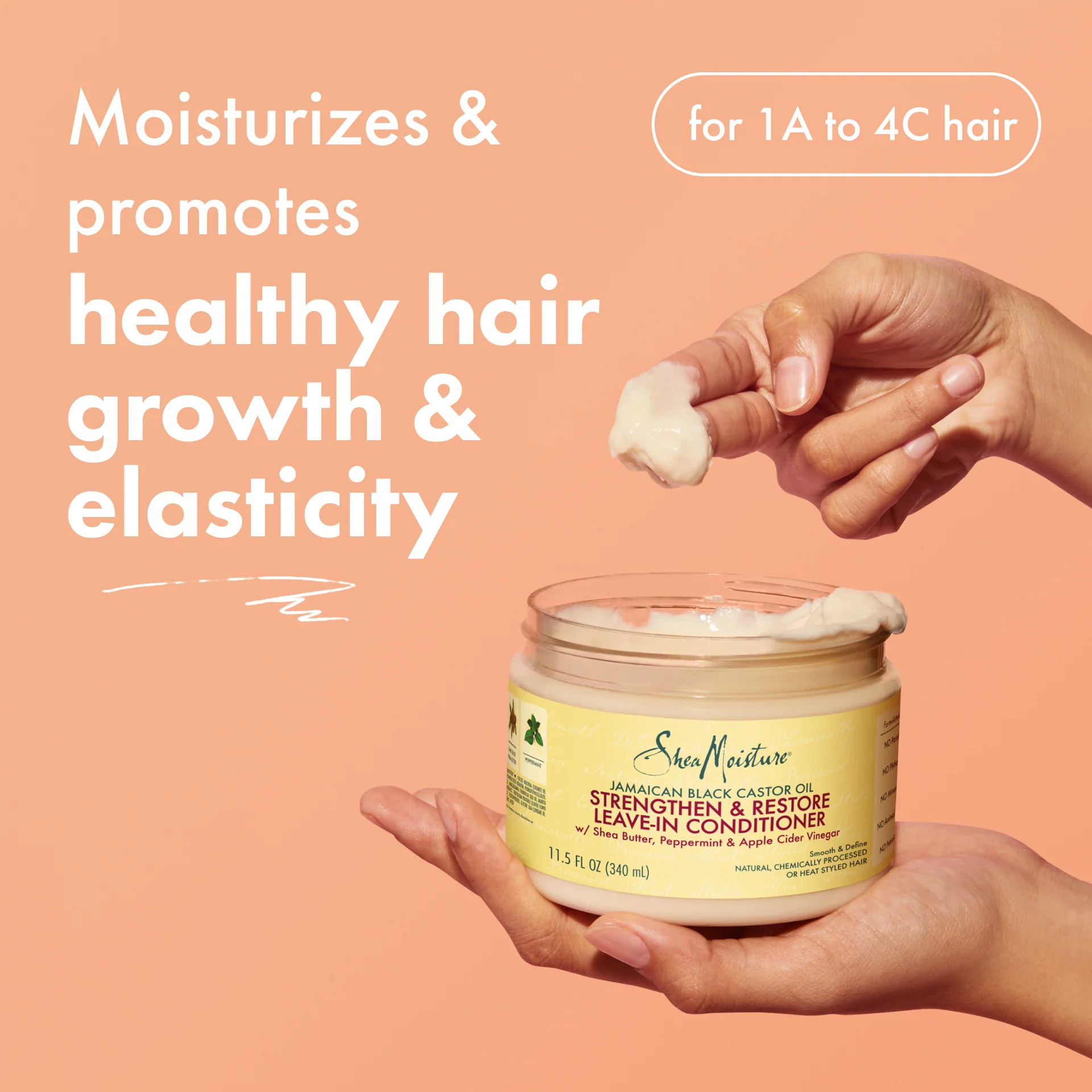 Jamaican Black Castor Oil Strengthen & Restore Leave-In Conditioner - Image 3