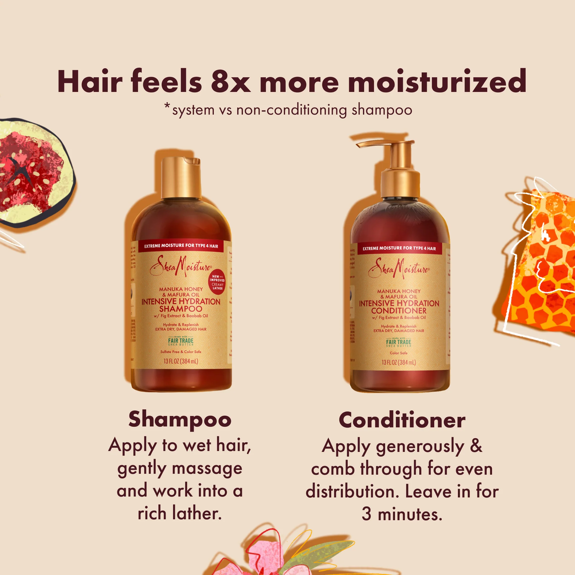 Manuka Honey & Mafura Oil Intensive Hydration Conditioner - Image 6