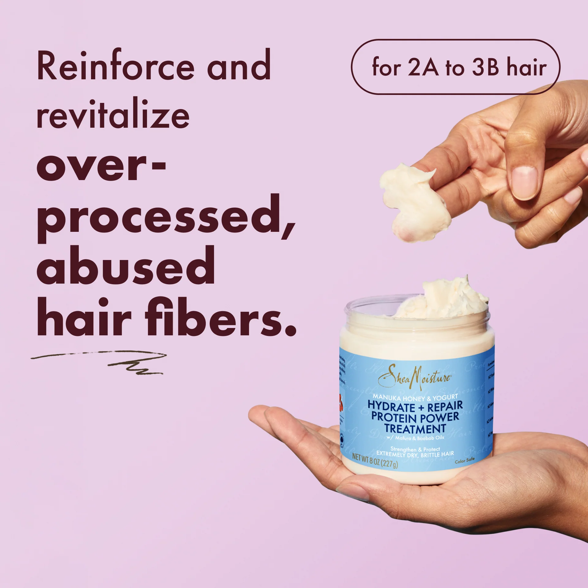 Manuka Honey & Yogurt Hydrate + Repair Protein Power Treatment - Image 3