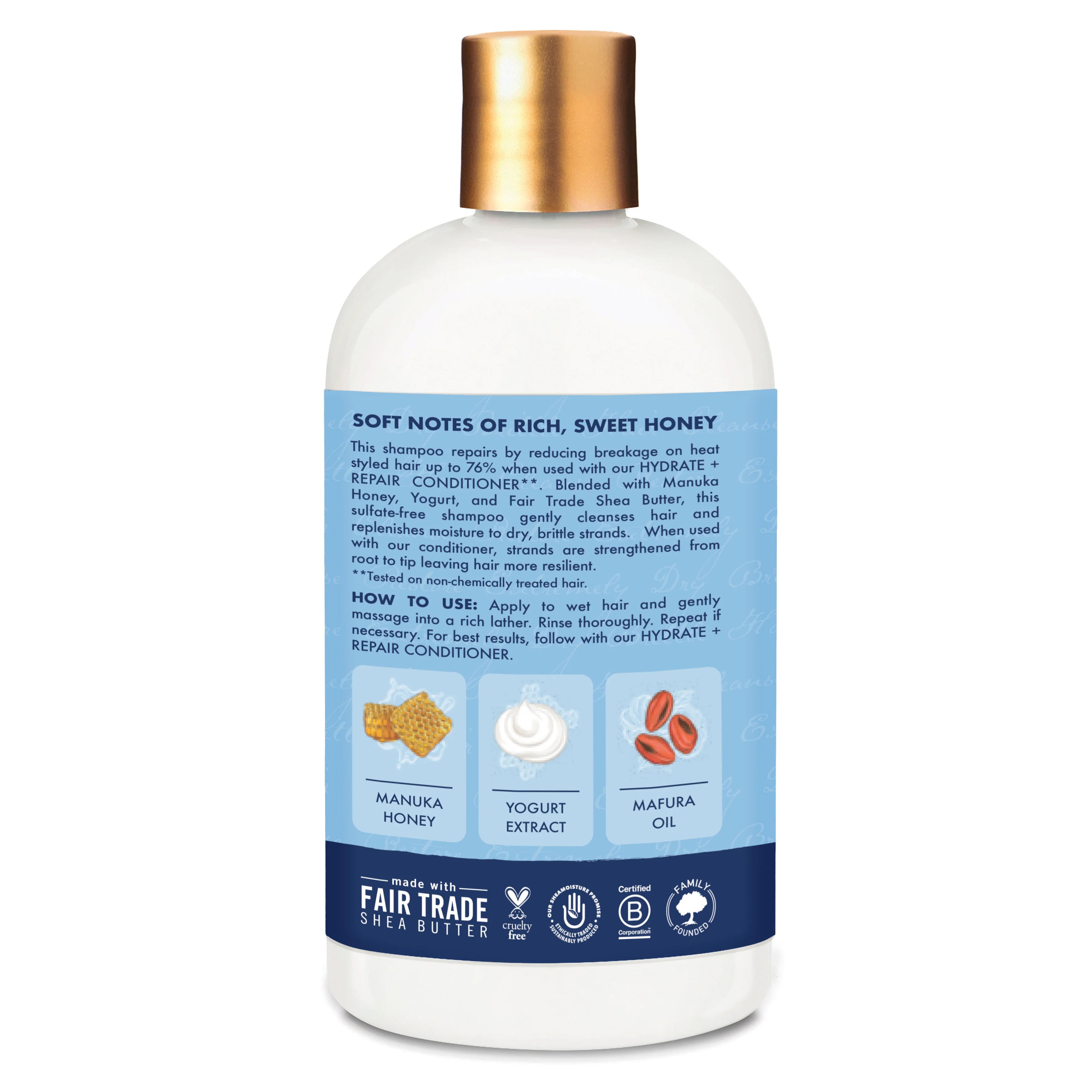 Manuka Honey & Yogurt Hydrate + Repair Shampoo - Image 10