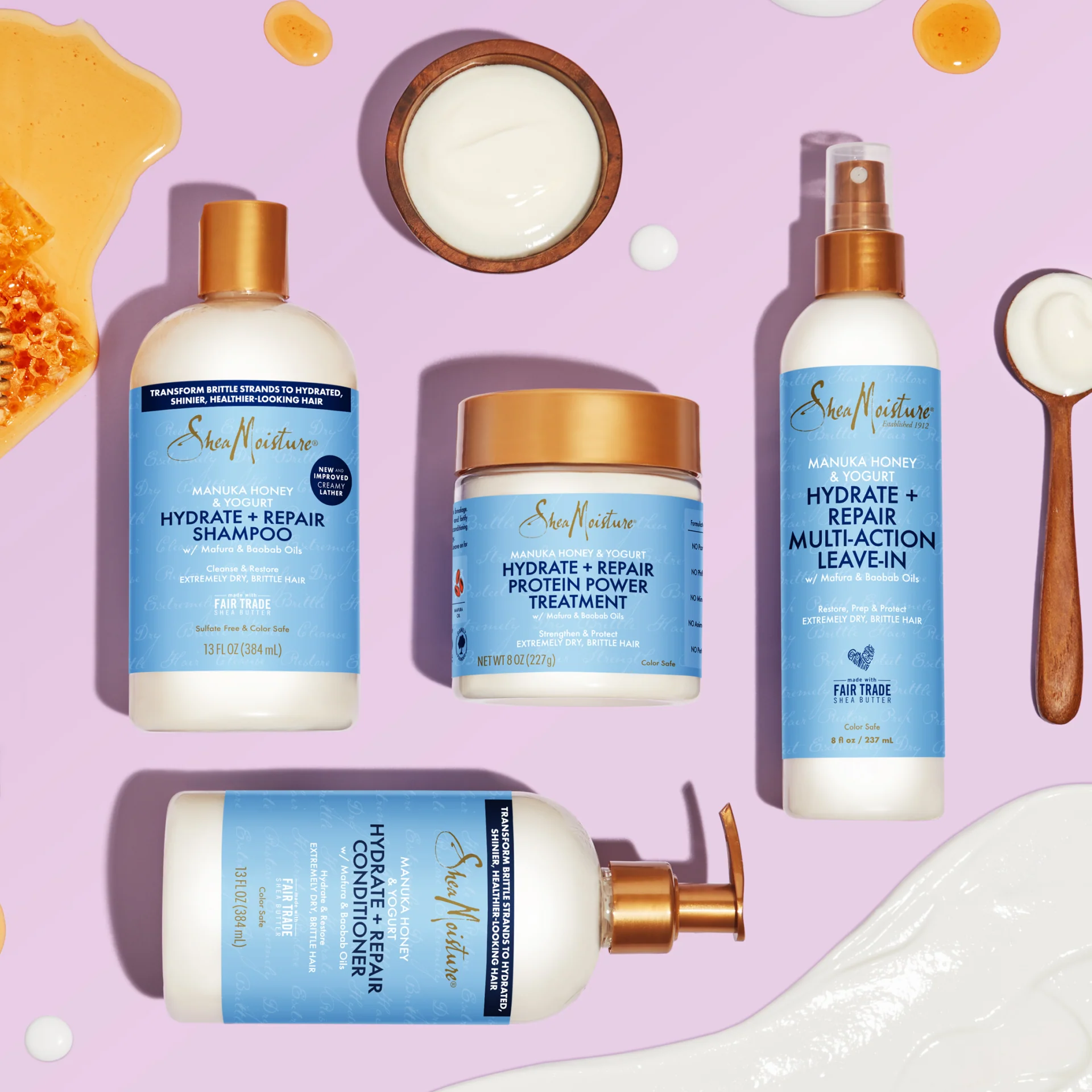 Manuka Honey & Yogurt Hydrate + Repair Shampoo - Image 7