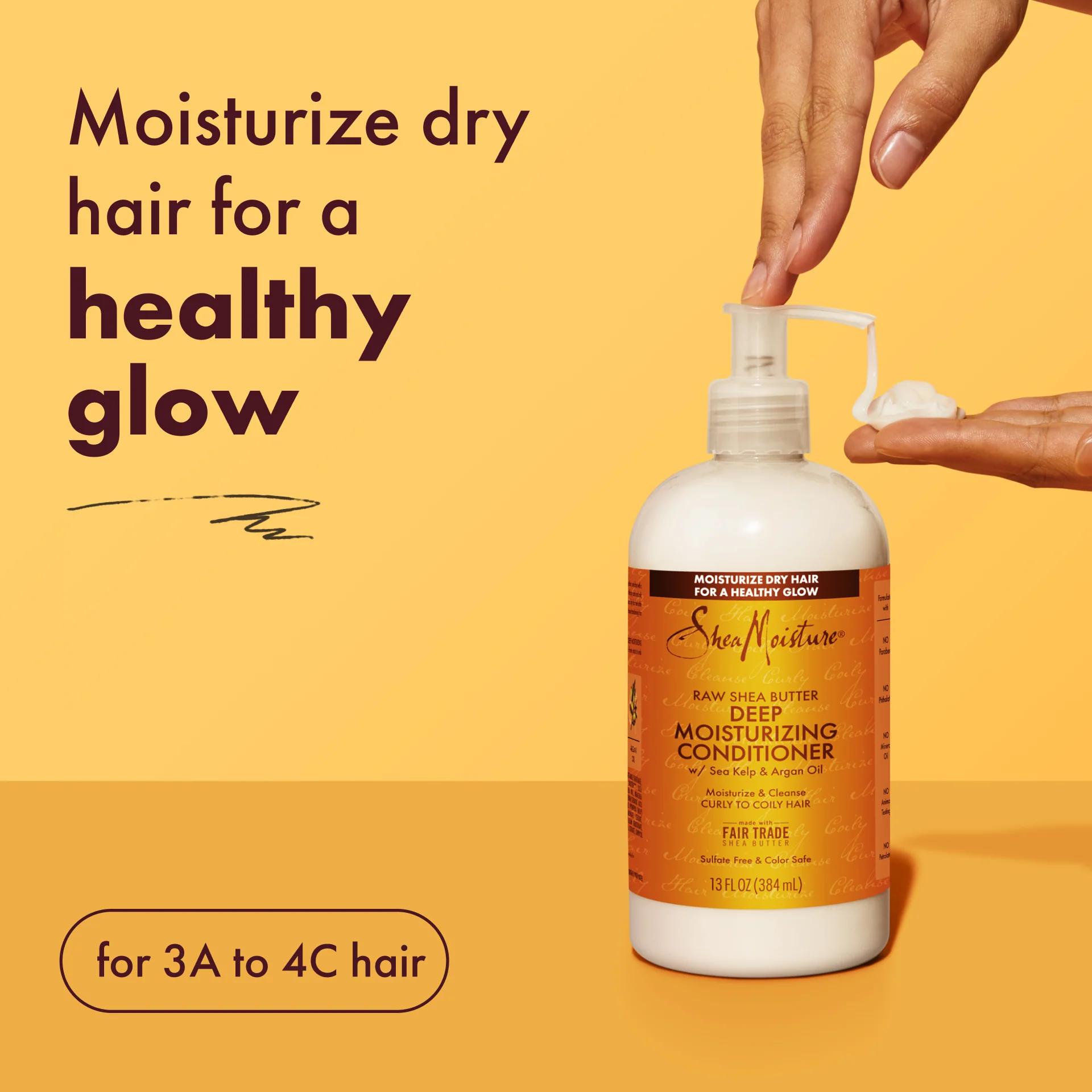 Raw Shea Butter Deep Moisturising Conditioner - Image 7